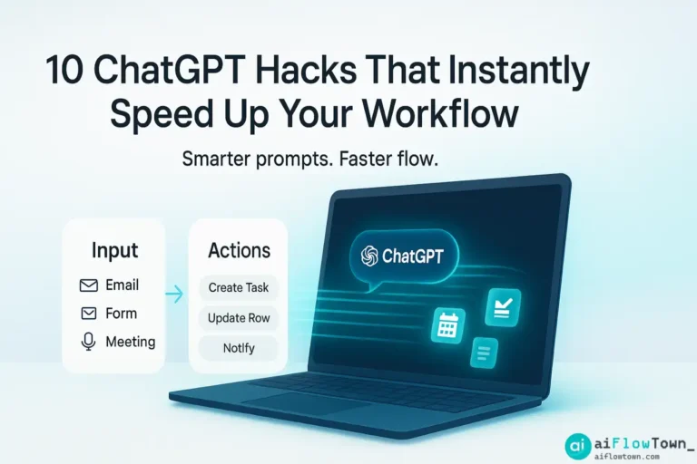 10 ChatGPT Hacks That Instantly Speed Up Your Workflow