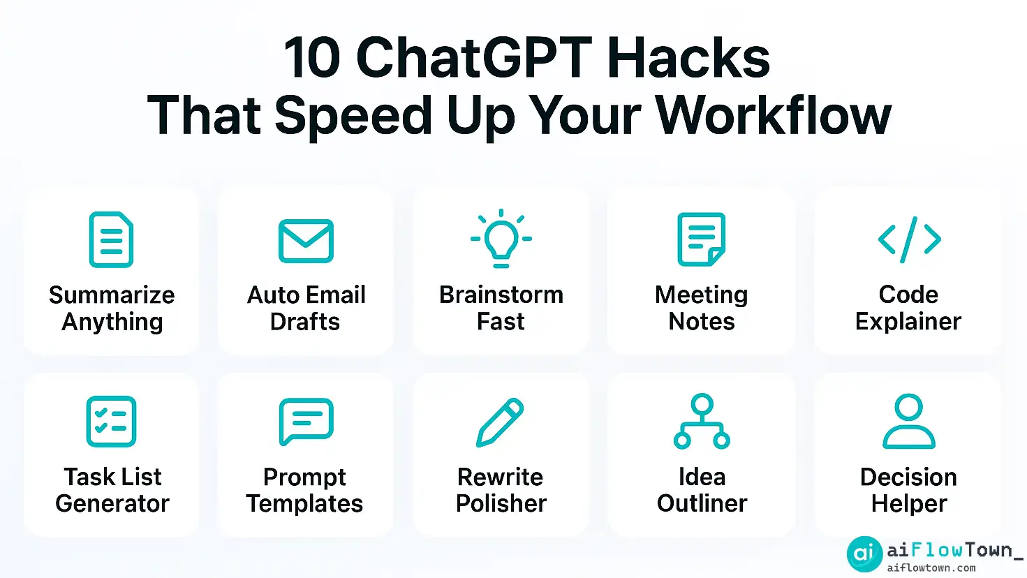 10 ChatGPT Hacks