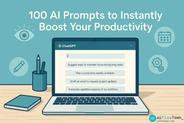 100 AI Prompts to Instantly Boost Your Productivity at Work and Beyond