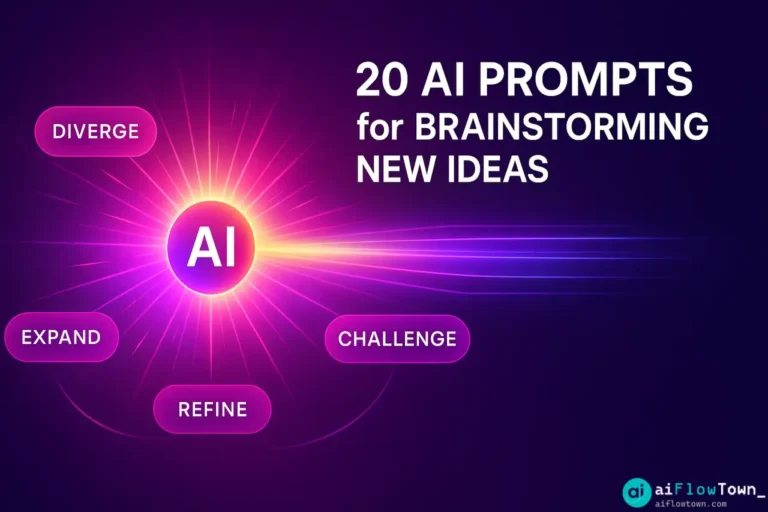 20 AI Prompts For Brainstorming New Ideas