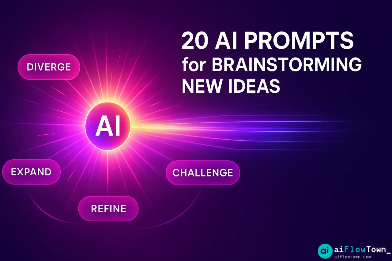 20 AI Prompts For Brainstorming New Ideas
