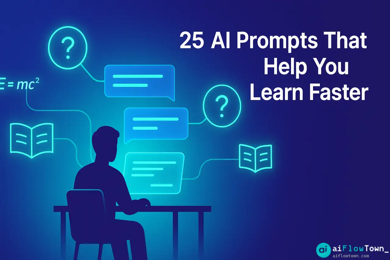 25 AI Prompts That Help You Learn Faster