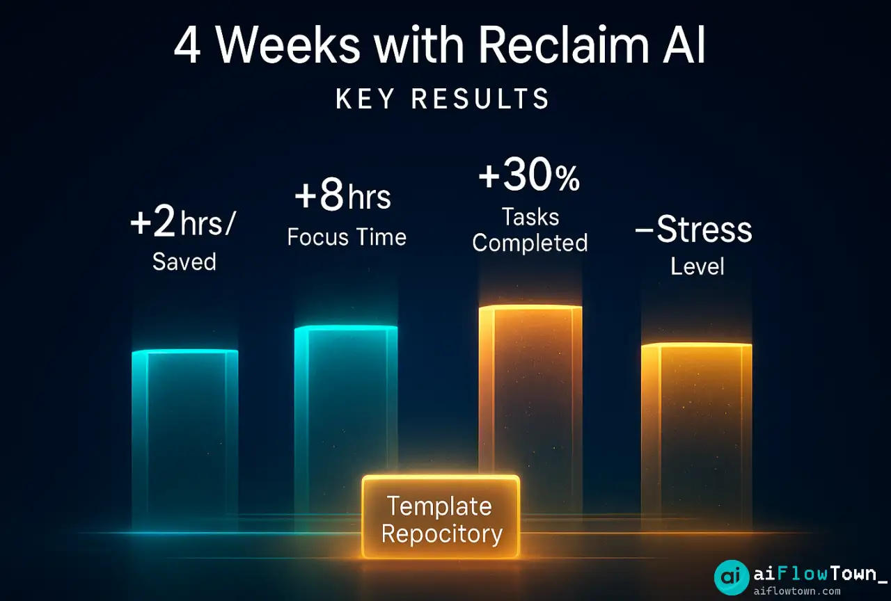 4 Weeks With Reclaim AI — Key Results