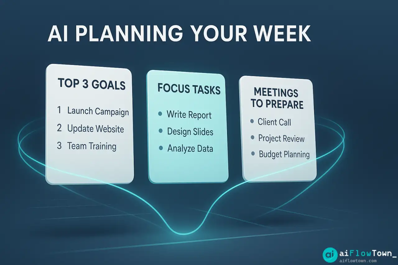 AI Planning Your Week