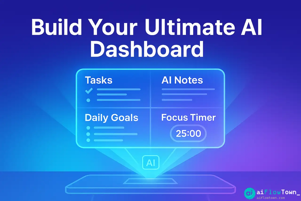 Build Your Ultimate AI Dashboard In Notion