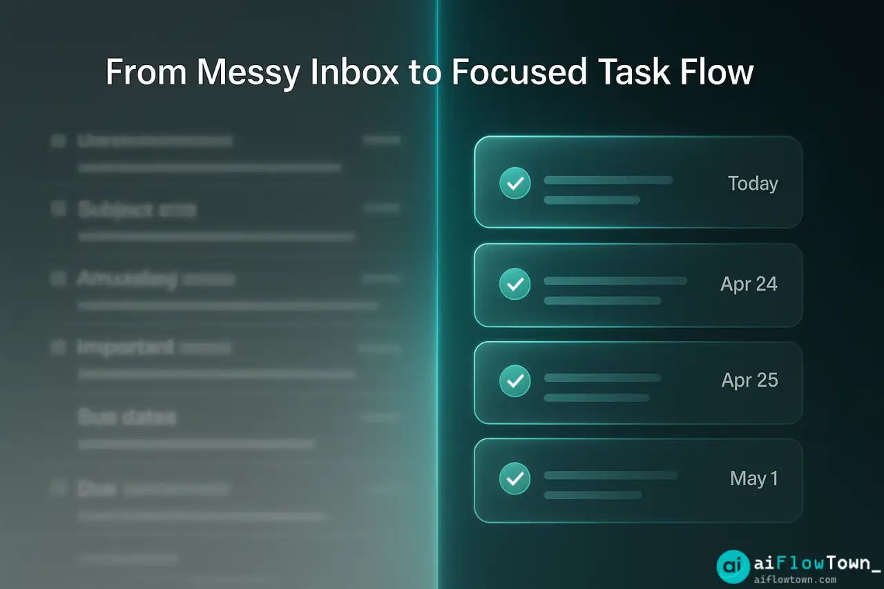 From Messy Inbox To Focused Task Flow