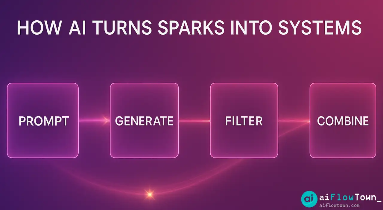 How AI Turns Sparks Into Systems