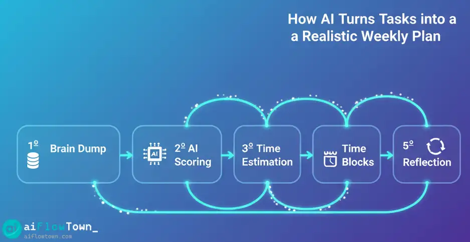 How AI Turns Tasks Into A Realistic Weekly Plan