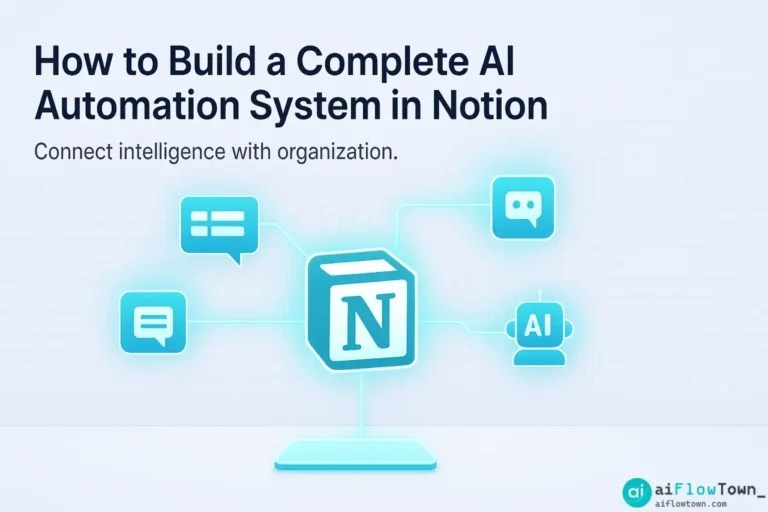 How to Build a Complete AI Automation System in Notion