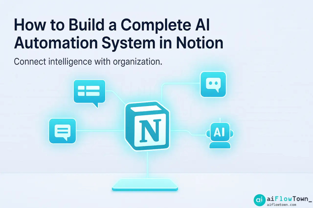 How to Build a Complete AI Automation System in Notion