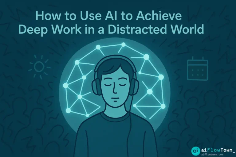 How to Use AI to Achieve Deep Work in a Distracted World