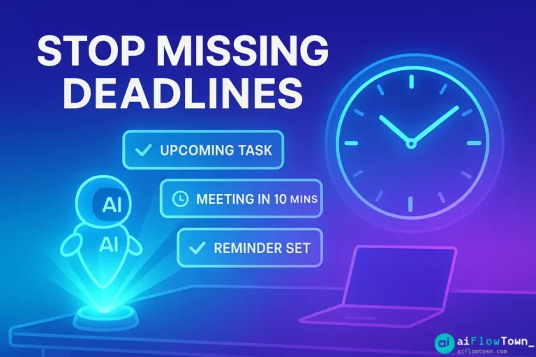 Stop Missing Deadlines   Set Up Smart AI Reminders In Minutes