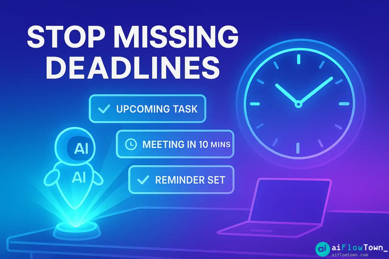 Stop Missing Deadlines   Set Up Smart AI Reminders In Minutes