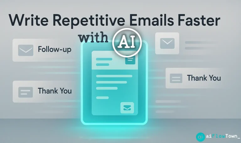 Write Repetitive Emails Faster With AI