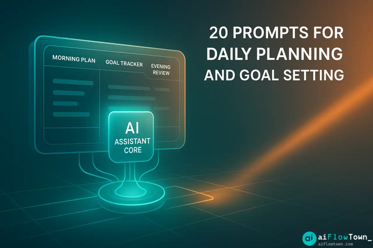 20 Prompts For Daily Planning And Goal Setting