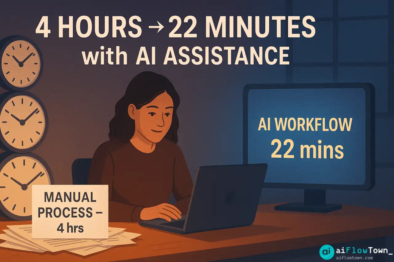 4 Hours → 22 Minutes With AI Assistance