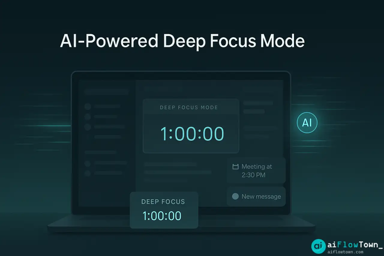 AI Powered Deep Focus Mode