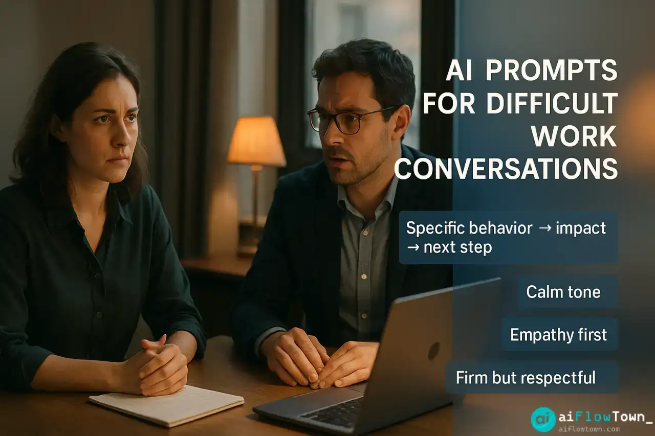 AI Prompts For Difficult Conversations At Work