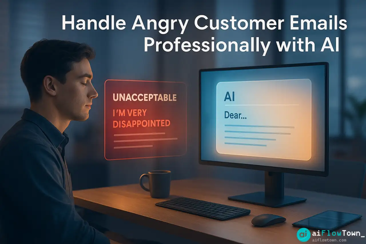 AI Prompts To Handle Angry Customer Emails Professionally Without Escalating