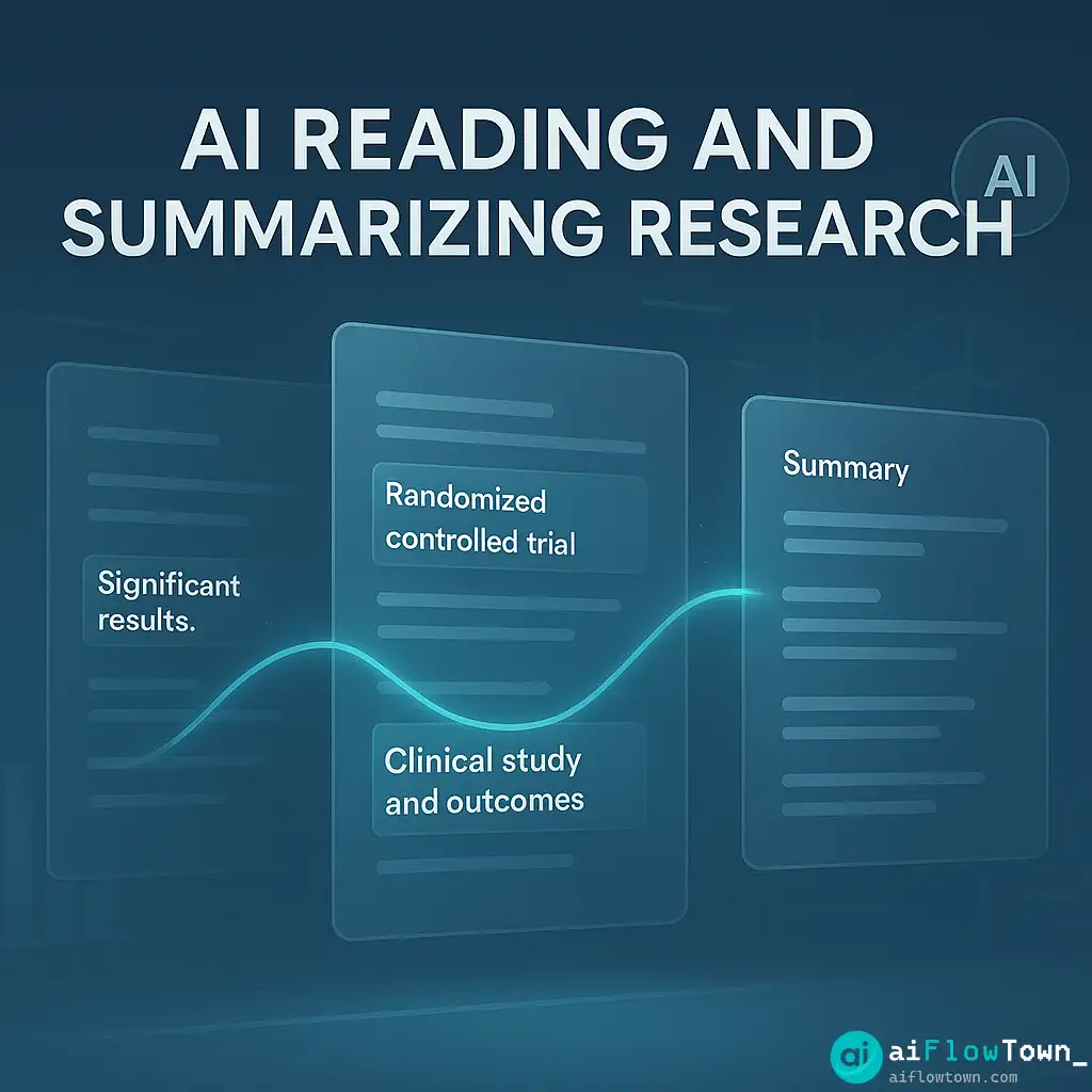 AI Reading And Summarizing Research