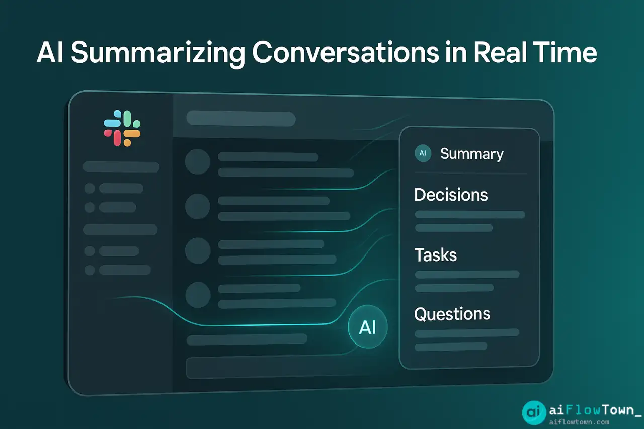 AI Summarizing Conversations In Real Time