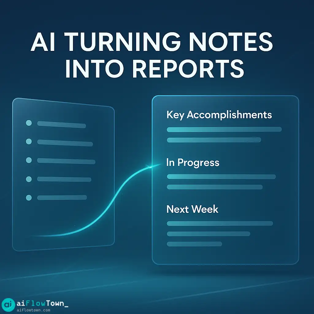 AI Turning Notes Into Reports