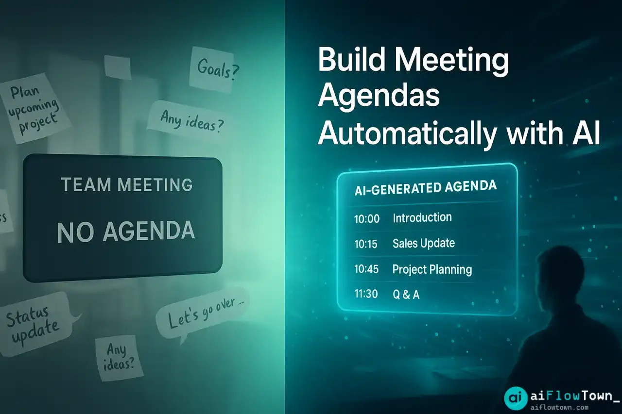 Build Meeting Agendas Automatically With AI Tools