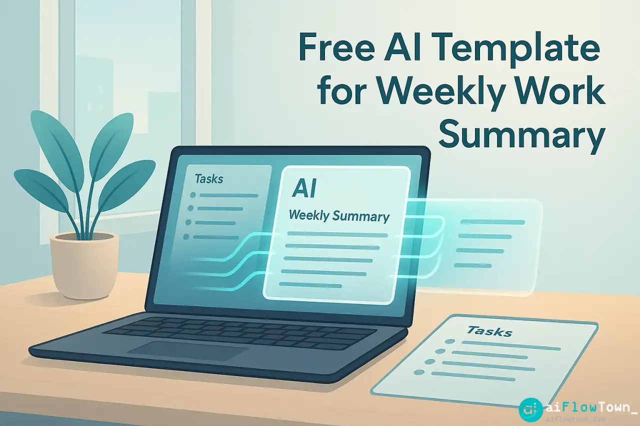 Free AI Template For Weekly Work Summary