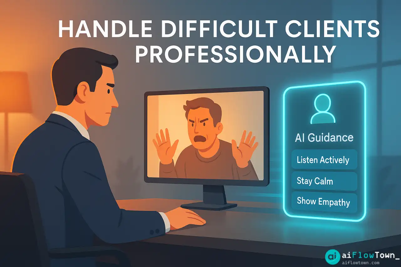 Handle Difficult Clients Professionally With These AI Prompts