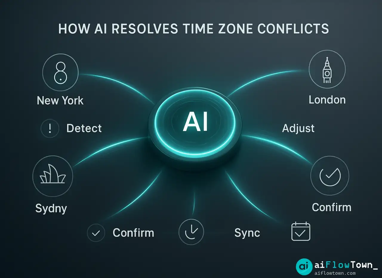 How AI Resolves Time Zone Conflicts