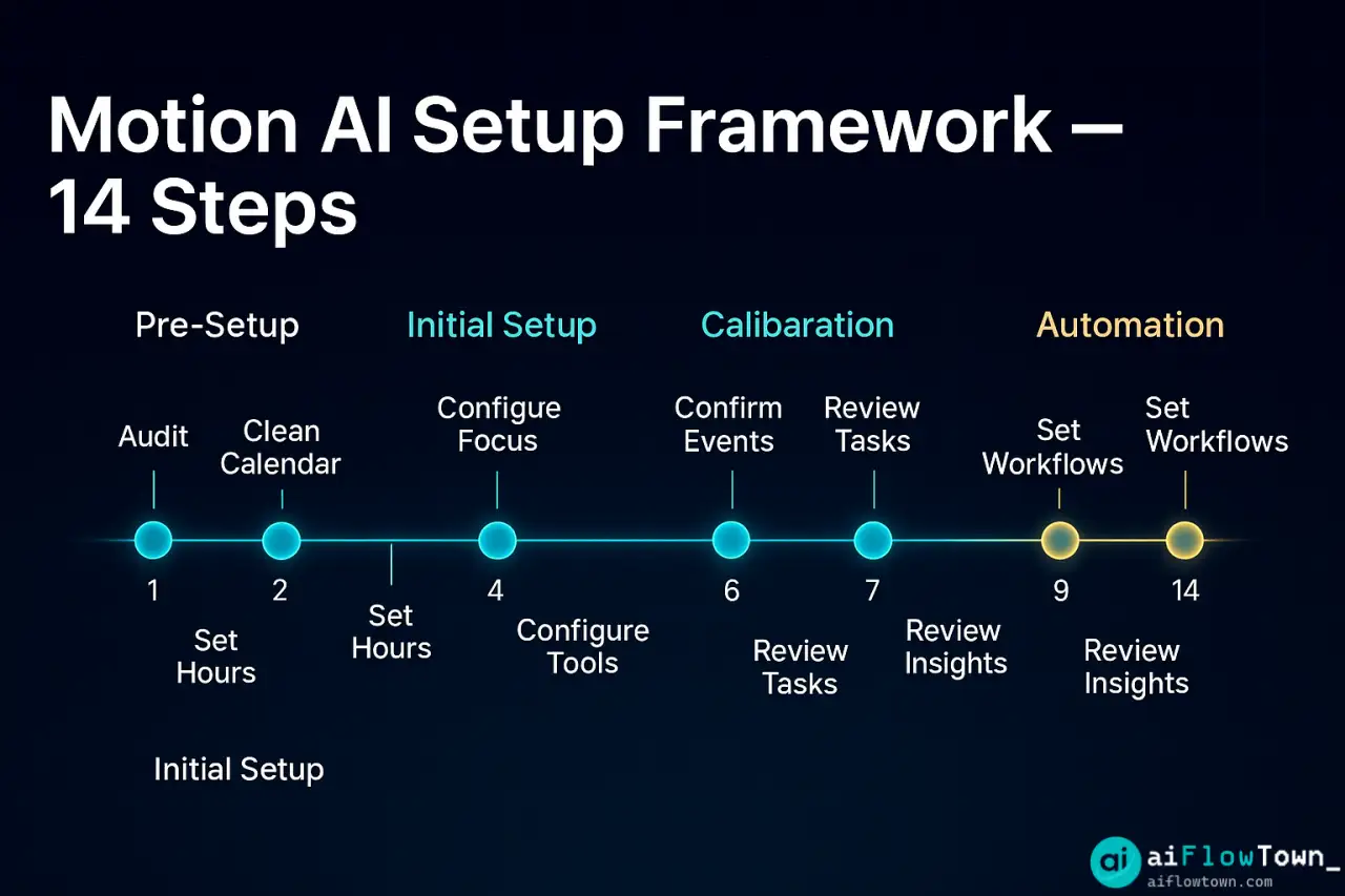 Motion AI Setup Framework — 14 Steps