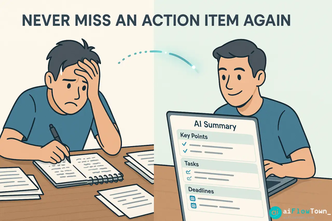Never Miss An Action Item Again