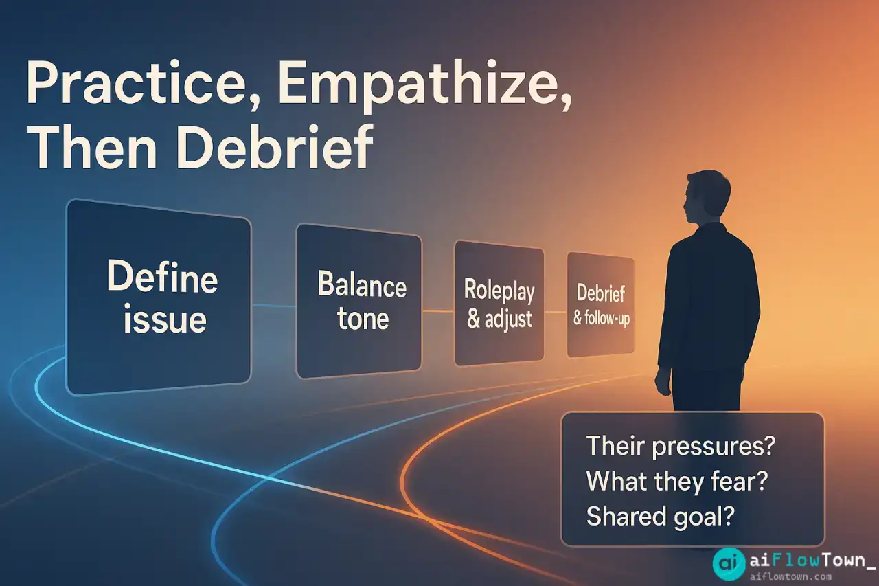 Practice, Empathize, Then Debrief