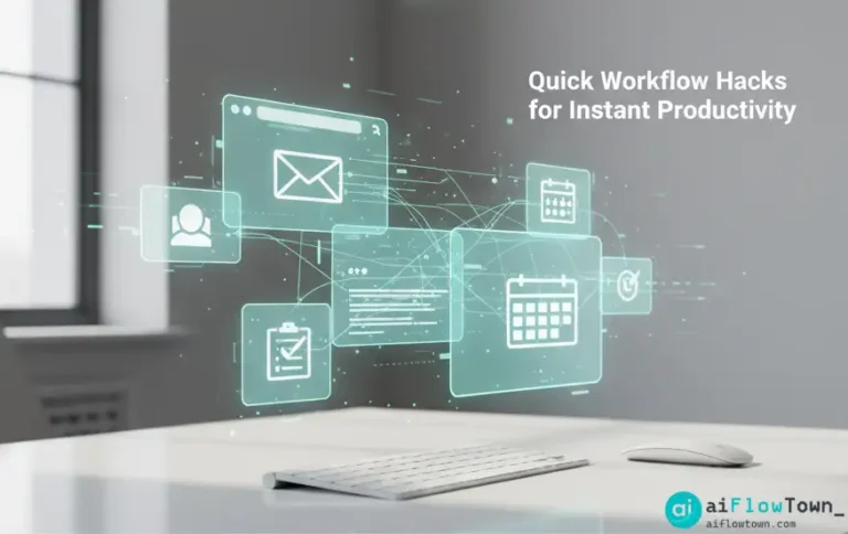 Quick Workflow Hacks You Can Set Up in 10 Minutes for Instant Productivity