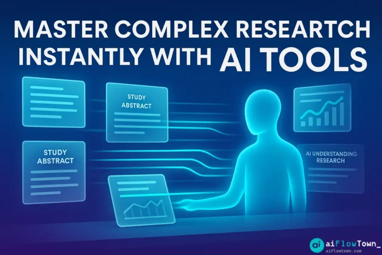 Simplify Complex Research With AI Tools That Actually Work