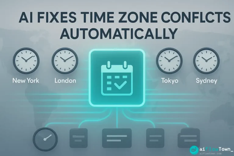 Stop Scheduling 3am Meetings   AI Fixes Time Zone Conflicts Automatically