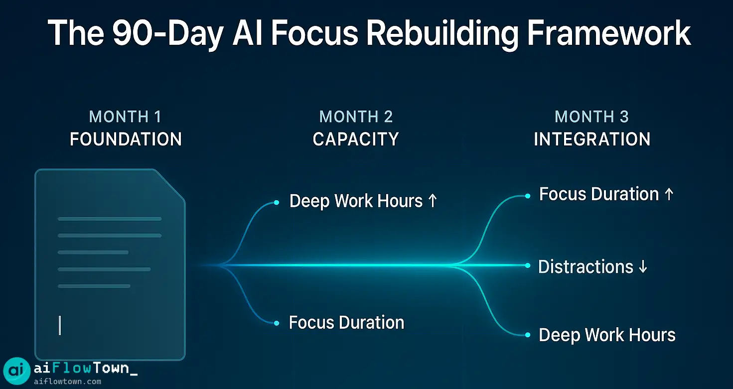 The 90 Day AI Focus Rebuilding Framework