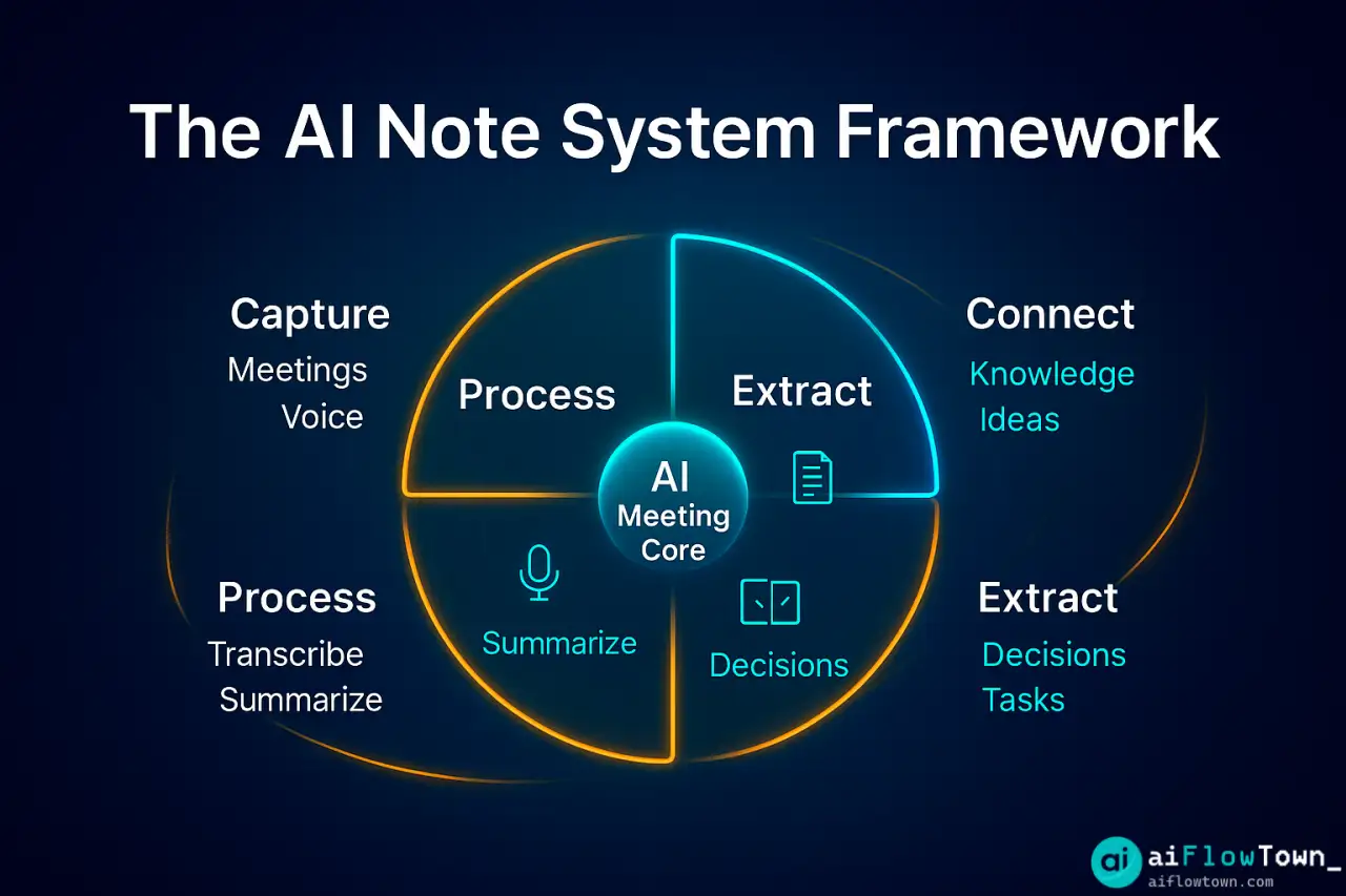The AI Note System Framework