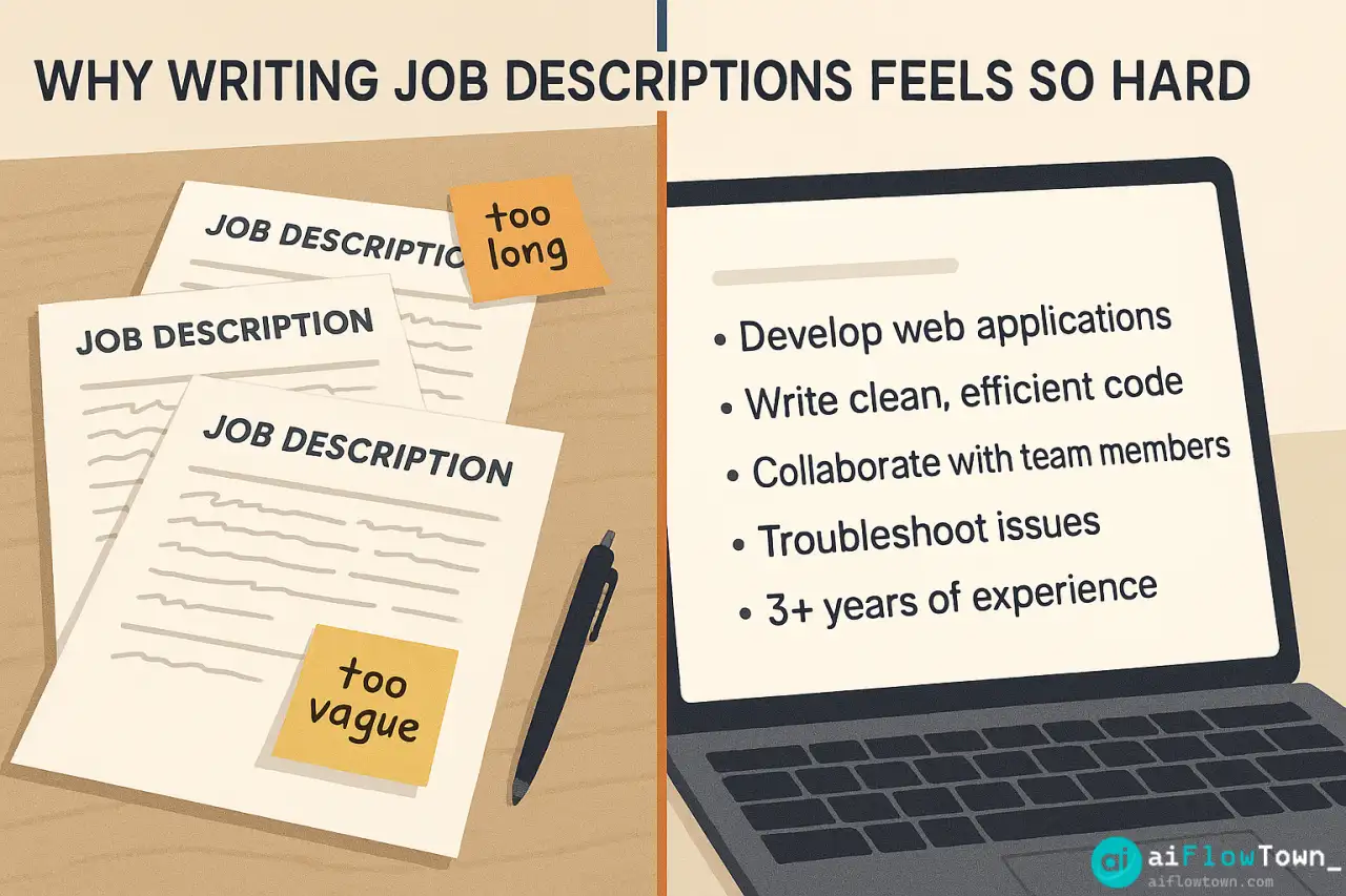 Why Writing Job Descriptions Feels So Hard