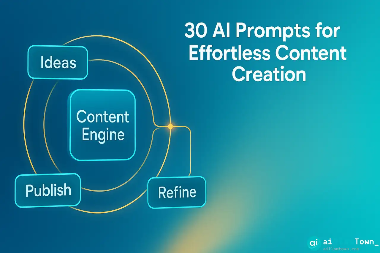 30 AI Prompts For Effortless Content Creation