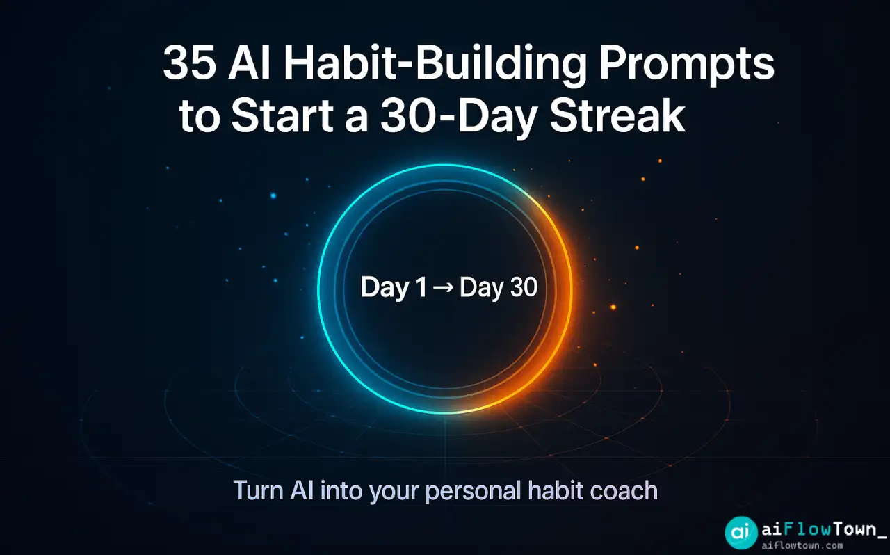 35 AI Habit-Building Prompts to Start a 30-Day Streak