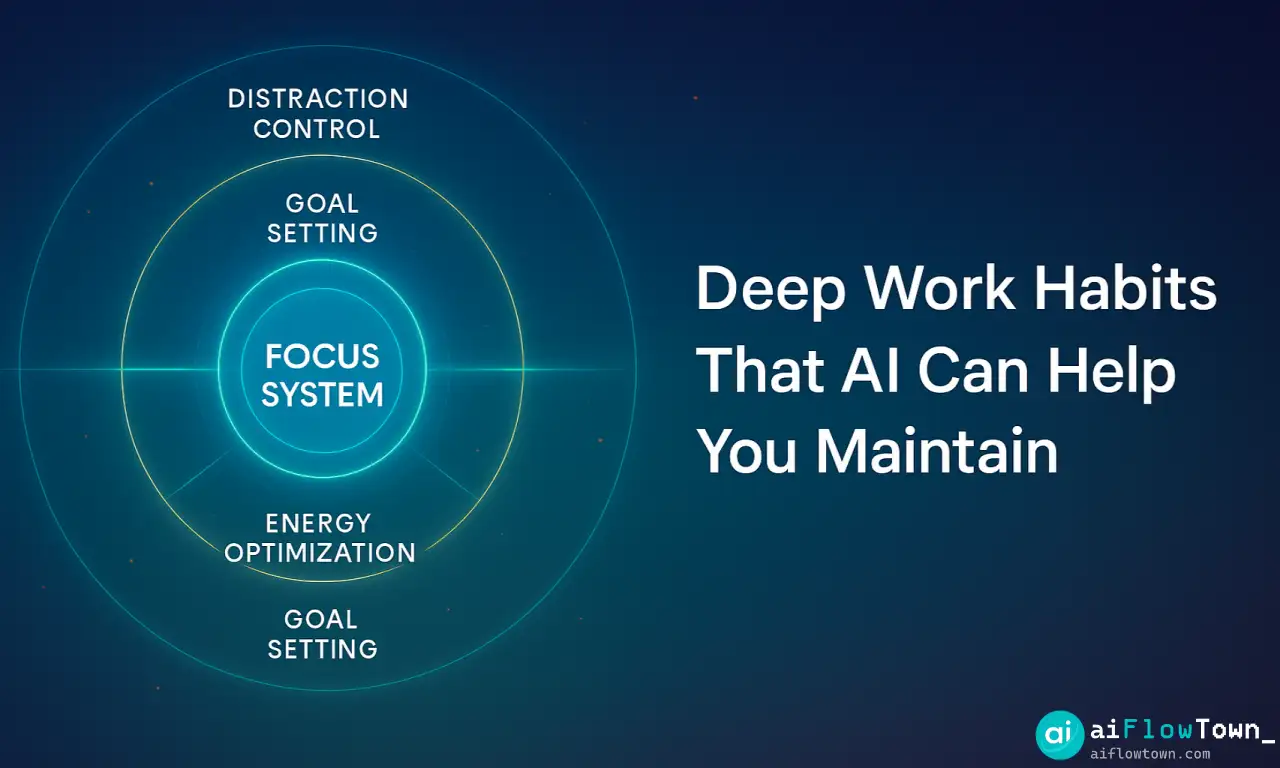 Deep Work Habits That AI Can Help You Maintain