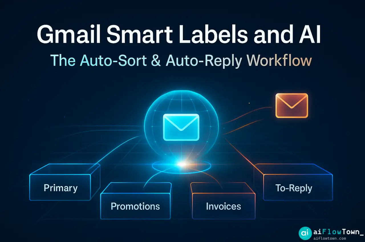 Gmail Smart Labels and AI: The Auto-Sort & Auto-Reply Workflow