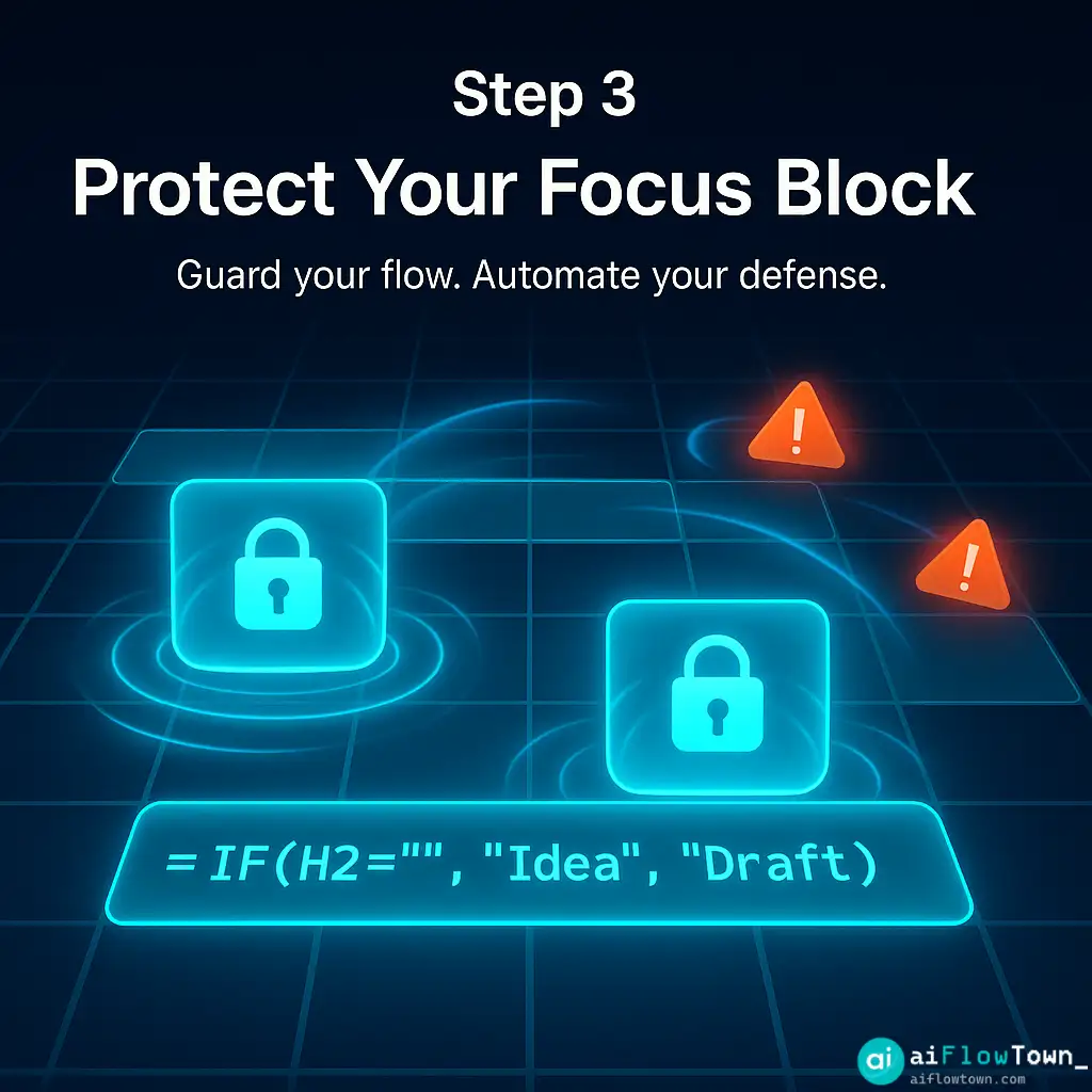 Protect Your Focus Block