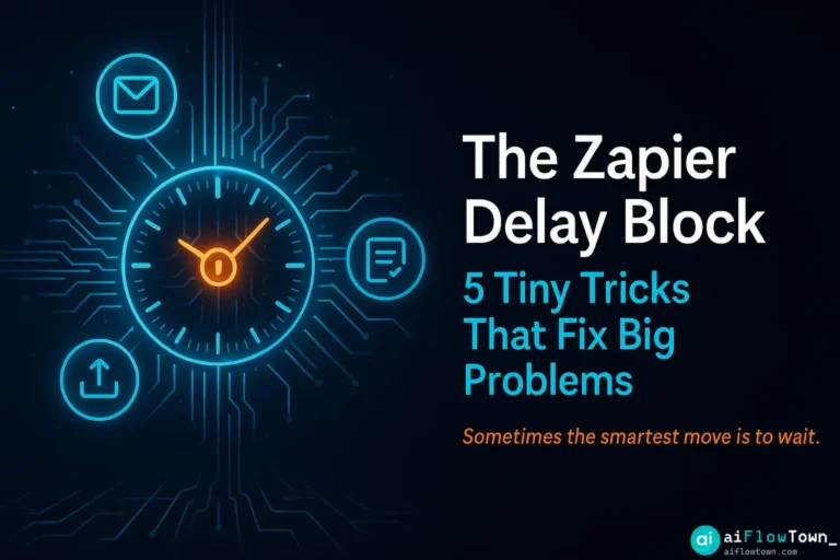 The Zapier Delay Block